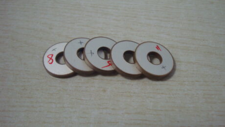 5PCS 30*10*5 Piezoelectric Ceramic Ring, Piezoceramic Rings