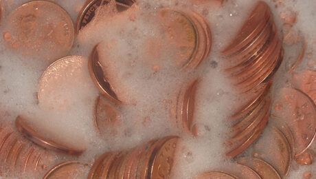 Cleaning-Coins-with-an-Ultrasonic-Cleaner